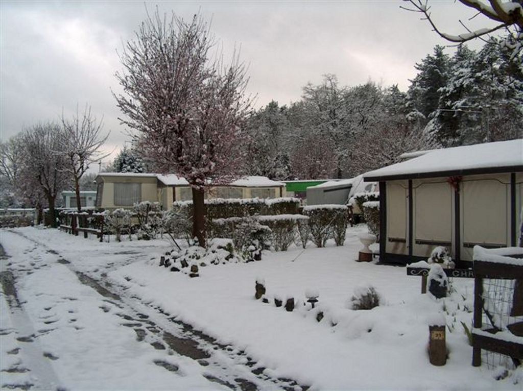 With a yearly pitch you can also enjoy the winter wonders of the Ardennes
